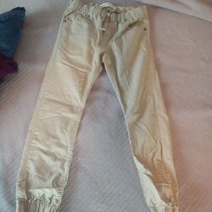 Boys levis Khaki Joggers size 12